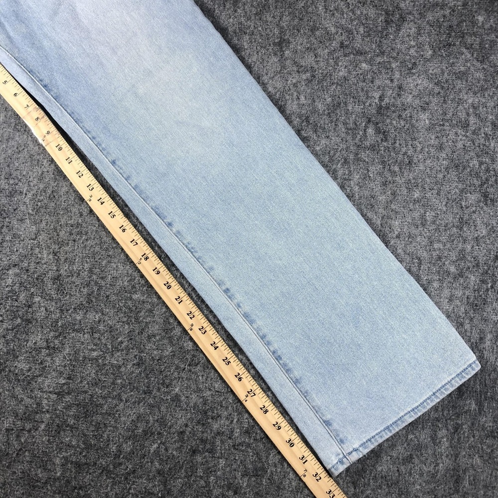 Hollister Dad Straight Jeans‎ Juniors 9 R Light Wash Ultra High Rise - Picture 10 of 16